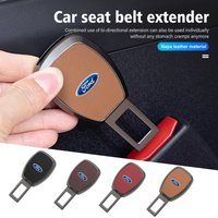 For Ford Car Seat Belt Buckle Clip Extender Safety Belt Buckles Plug Accessories Fiesta Ranger Mondeo Escape Ecosport Fusion