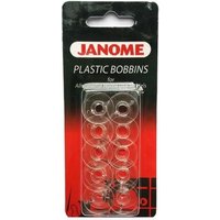 10Pcs/Pack JANOME Household Multi functional Sewing Machine Shuttle Core Winding Core Transparent Plastic Shuttle Core