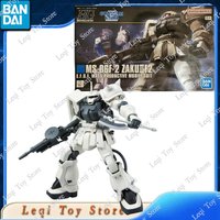 Bandai Original Genuine In Stock HG 107 1/144 GUNDAM MS-06F-2 ZAKU 2 F2 Anime Action Figures Toys Gift Assembly Model Ornaments