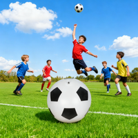 Large Inflatable Football, Suitable for Pvc Material Footballs, with Waterproof Properties, Ideal for Beach, Pool, and Outdoor Recreational Activities, Portable Sports Ball, Suitable for Family Use