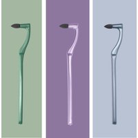 1pcs Manual Tooth Stain Remove Tartar/Tea/ Smoke Stains Interdental brush Powerfree Orthodontic Toothbrush Oral Care Tool