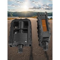 AliExpress NONE Bicycle Folding Pedal Non-slip Bicycle Platform Pedals with Reflector Riding Accessories for Folding Bike Electric Vehicle