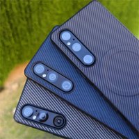 Magnetic Case For Sony Xperia 1 VII 10Vi 10 5 1 V Iv 1 III For MagSafe Luxury Stripe Silicone Leather Cover Shockproof Bumper