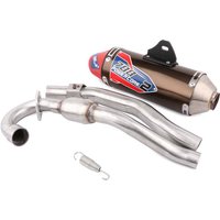 AliExpress JFGRACING Motorcycle pipe Middle&Rear Exhaust Muffler Pipe motorcycle accessories For CRF230F CRF150F 2003-2013 Dirt pit bike