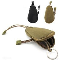 Portable Mini Key Holder Oxford Cloth Mini Zipper Case Key Organizer Multipurpose Men Coin Purses for Outdoor