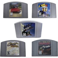 N64 Game Cassette, Suitable for 64-bit NTSC US Console,snowboard Kids ,1080 Snowboarding, Racing, English Game Cassette
