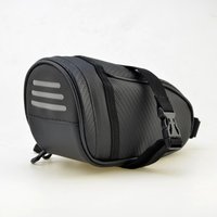 AliExpress NONE Waterproof Bike Saddle Bag Reflective Rear Tail Bag Secure Strap Mount Large Capacity MTB Road Bicycle Seat Storage Bag