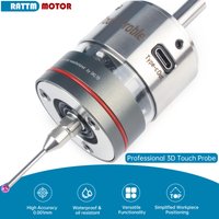 WP-500 V6 Anti-Roll 3D Edge Finder CNC Touch Probe Compatible with MACH3 and GRBL to Find the Center