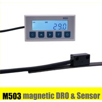 M503 Magnetic Scale DRO Display Integrated Embedded Magnet Measurement System Magnetic Tape with Stain Belt Profile Woodworking