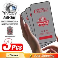 1-3PCS Ceramic Membrane Privacy Matte For Xiaomi Poco F7 Pro X7 Pro F7 X6 X5 F5 F3 M3 M7 X3 NFC Screen Protector Film Anti-Spy