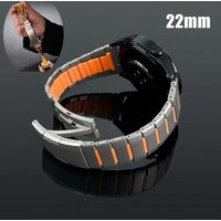 Stainless Steel Band for Huawei Watch 5 4 GT 6 6 Pro GT5 4 3 46mm Ultimate Rubber Strap for Oneplus Watch 3 2 2R Bracelet 22mm