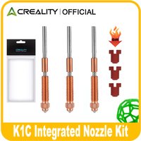 Creality Official K1C/K1 Max Nozzle 1/2/3PCS Quick Swap Hardened Steel Nozzle for K2 SE/Ender 3 V3 KE/V3 Plus 3D Pritnter part