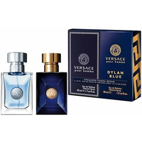 Versace Duo: 2 x EDT Spray 30ml (Dylan Blue + Pour Homme)