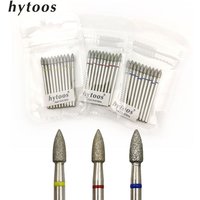 HYTOOS Kegel Diamant Nagelhaut Bit Maniküre Bohrer Nägel Zubehör Werkzeuge