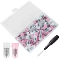 New Tire Repair Tool Black Soft Rubber Nail Vacuum Tyre Nails Self-Tapping Screw Tire Puncture Repair Car Motorcycle Repair