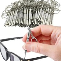 1/2pcs Mini 3 in1 Screwdriver Eyeglass Optical Eye Glasses Portable Spectacles Watch Repair Kit Practical Household Hand Tool