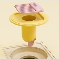 Universal Bathroom Anti-odor Floor Drain Trap One-Way Drain with Comb Bath Shower Floor Strainer Anti-backflow