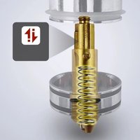 1PC Brass Universal Spring Loaded Easy Jump Up Drain Plug Click Clack Bounce Valve for Bathroom Sink Basin Shower Accessories
