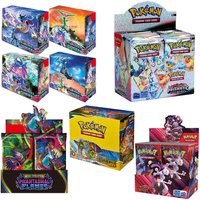 360Pcs English Pokémon TCG: Scarlet & Violet Etsncelles Evoving skies 151 Flames Booster Box Battle PALDEAN FATES Card