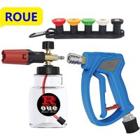 4080PSI Pressure Washer Water Gun Snow Foam Gun 1 Liter for Car Cleaning,For Karcher Nilfisk Parkside Bosch Lavor