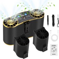 Personal Fan Multifunctional Outdoor Fan Reusable Travel Supplies Portable Hot Weather Accessories For Outdoor Activities
