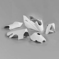Motorcycle Race Fairing Fiberglass Race Body Work Kits RC390 Motorcycle Fairing