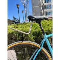 Bicycle Rear Rack Shelf Mountain Road Bike Cargo Carrier Small Wheel Bike Tail Frame Stainless Steel Sports Outdoor Equipment