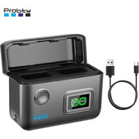 Probty EN-EL25 Portable Fast Charger With Smart Digital Display for Nikon Z50 II, Z50, Z30, Z fc,Camera