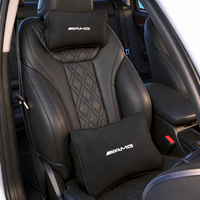 Car Seat Headrest Auto Waist Rest Comfort Pillow For Mercedes Benz AMG W203 W206 W220 W205 W211 W212 W201 W168 W169 W167 GLC GLA
