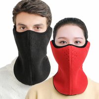 AliExpress garvonti Fleece Face Mask Neck Warmer Winter Windproof Warm Mask Cycling Face Mask Women Men Sport Scarf Ski Hiking Riding Mask Gaiter