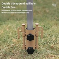 1/2pcs Outdoor camping tent ceiling fixed accessories Color awning pole fixed pipe support windproof adjustable