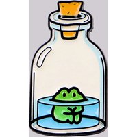 Cute Frog Enamel Pin Cute Animal Brooch Pines Lapel Pins Badge on Backpack Clothing Accessories Funny Jewelry Friends Gifts