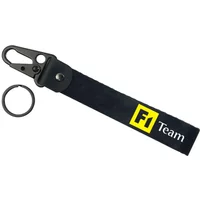 For Renault F1 Team Racing Metal Key Ring Hook Key Chain Hanging Strap Lanyards Wrist strap KeyChain Accessories