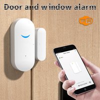 WiFi Wireless Door Window Sensor Alarm Smart Home Security Alarm System Free Notification APP Google Home Siri Compatible