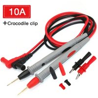 Multimeter Probe AC/DC Universal Test Leads Kit Detachable Line with Alligator Clip for Voltmeter LED Tester 1000v 10a Clip Tool
