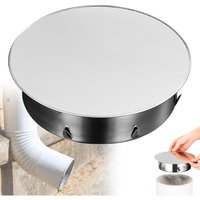 New Chimney Cover, Stainless Steel Chimney Cover, Stove Pipe Cover, Chimney Pipe Cover, Smoke Pipe, Sewer Pipes, Diameter150 Mm