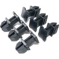 10x Boot Trim Clips Plastic Fasteners For Mercedes Benz SLK CLK SL S W220 W124 R129 W140 CLS CLASS