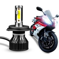 1PC H1 H4 H7 H11 Motorcycle LED Headlight 35W 6000K White Lamp Fog Lights COB Led Bulbs Front Light Headlamp for Moto Spotlights
