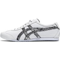 POIZON Onitsuka Tiger Mexico 66 Running Shoes White/Black/Slivery 1183A945-100