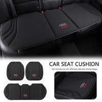 New Car Seat Dustproof Cushion Seaweed Fiber Breathable Anti-slip Protection Fits For Audi A3 A4 A5 A6 A7 Q3 Q7 RS Sline Sticker