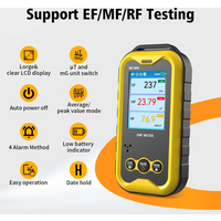 3in1 EMF Meter Electric Field Magnetic Field RF Radiation Detector Real Time Curve Chart Electromagnetic Radiation Tester Alarm