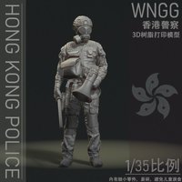WNGG Original 1/35 Resin model white mold self assembling and coloring A5-2