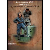 1/35 resin soldier model GK Soviet tank soldier unassembled and unpainted DIY kit 996R