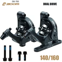 ZOOM HB700 Bicycle Disc Brake Road Bike Mechanical Brakes Mechanical Caliper Double Piston Bilateral Drive MD-C550 TRP 140 160