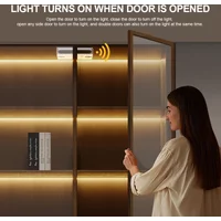 Sensitive Door Open/Close Sensor Switch Double IR Proximity Induction DC12V-24V For LED Light Cabinet Closet Showcase Wardrobe
