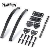 YEAHRUN 1Set Steel Leaf Spring Suspension Set for D90 1/10 RC Crawler Car Upgrade Parts