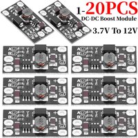 1-20pcs 3.7V To 12V Mini DC Boost Converter Board Output 5V/8V/9V/12V DC Step Up Module Lith-Battery Boost Voltage Boost Module