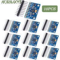 1-10pcs IIC I2C SPI MPU6500 MPU-6500 6-Axis Gyroscope Accelerometer Sensor Module Replace MPU6050 For Arduino With Pins GY-6500