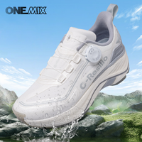 ONEMIX Lightweight Outdoor Running Sneakers Men's Elastic Trail Shoes Breathable Women's Sneakers Couple Casual Waterproof