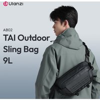 Ulanzi AB02 TAI Outdoor Sling Bag 9L Tactical Waterproof Camera Sling Bag With Velcro For Photographers Travel Hiking Daily Use
